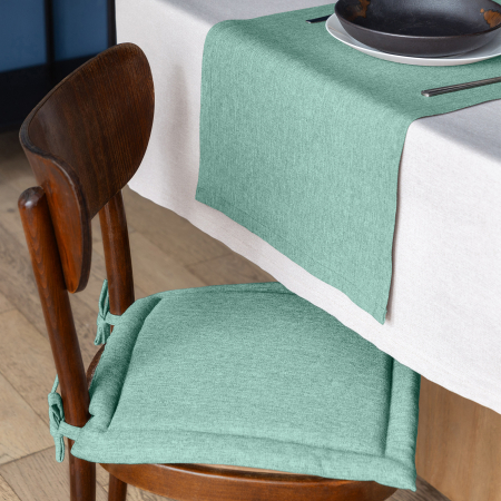 Подушка для стула "Волшебная Ночь" 40/40 Бирюза