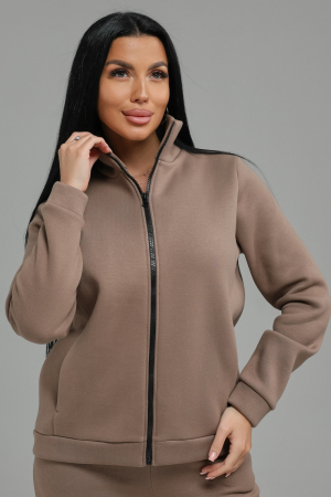 Женский костюм с брюками 74722 / капучино