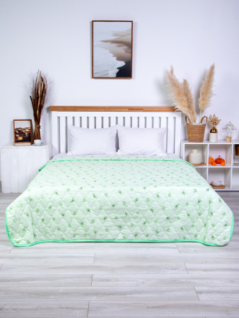 Одеяло-покрывало "Бамбуковое волокно" поплин 150 гр/м2