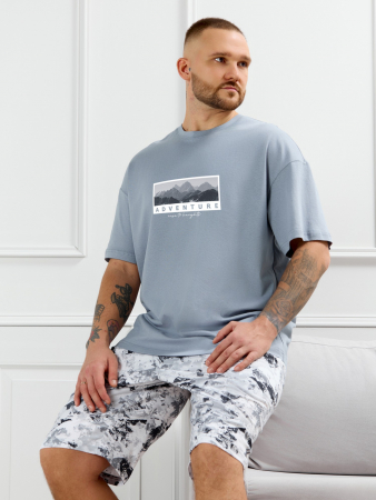 Мужской костюм Олимп-4 КП-164 / серый