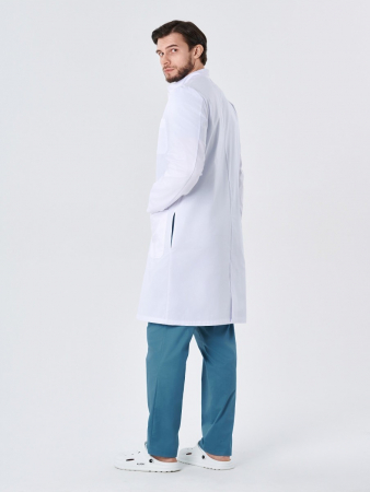 Халат медицинский мужской 245.0 / Белый