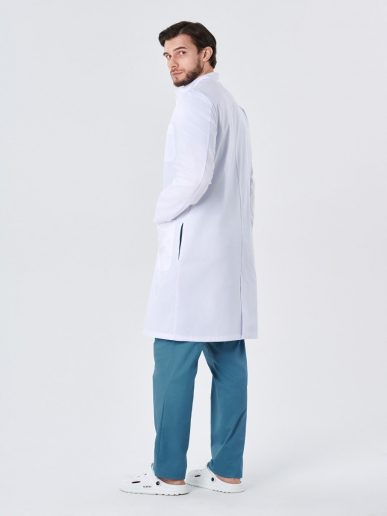 Халат медицинский мужской 245.0 / Белый