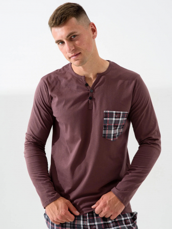 Мужская пижама "Горец" 1097-К / Коричневый