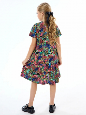 Детское платье "Лето" / Неон