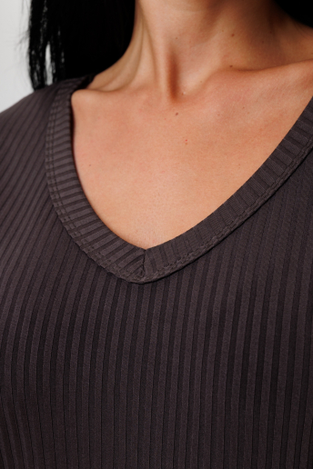 Женский костюм с брюками 2217/3 / Шоколадный