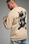 Мужской свитшот 8559 / бежевый+мечты
