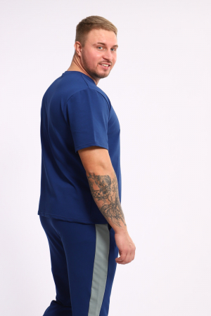 Мужской костюм 35282 / индиго