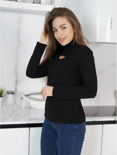 Женская водолазка Марсель / Черный