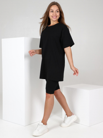 Женские велосипедки Луссо / черный