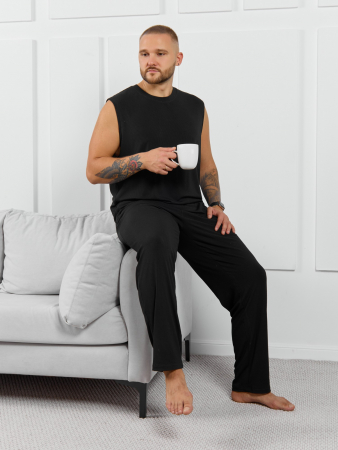 Брюки мужские Алессандро-3 / чёрный