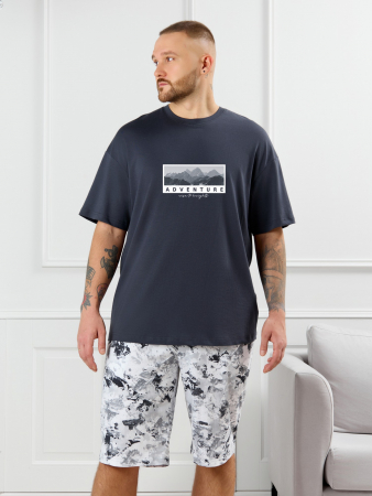 Мужской костюм Олимп-4 КП-164 / графитовый