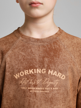 Футболка для мальчика Сидней-2 / коричневый