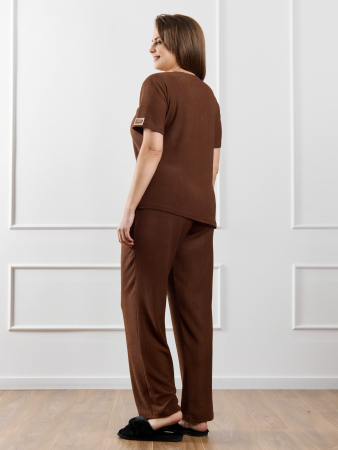 Женская футболка Рената-4 / коричневый