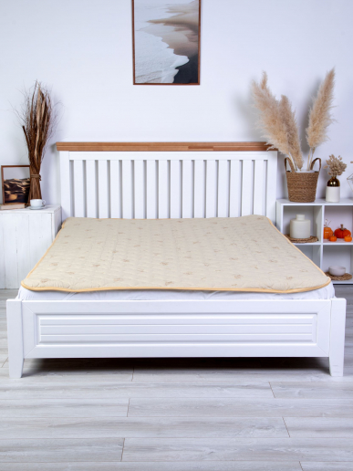 Наматрасник овечья шерсть поплин