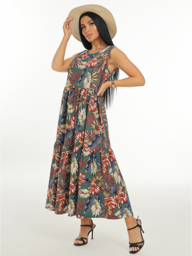 Женский сарафан Нежность / Изумруд