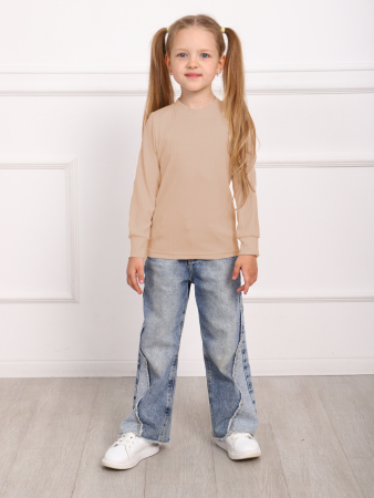 Лонгслив детский Лойс / молочный