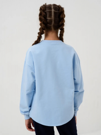 Детская толстовка "Мила" / Голубой