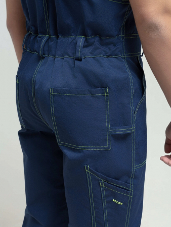 Мужской полукомбинезон летний ПК-5 / 1.4.1.2 Синий