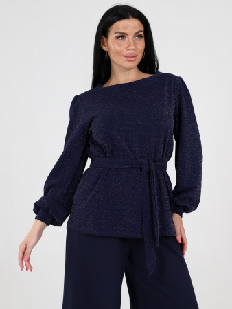 Костюм женский Цепочка / синий