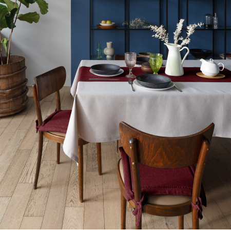 Подушка для стула "Волшебная Ночь" 40/40 Бордо