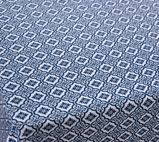 Скатерть рогожка / Майолика 1