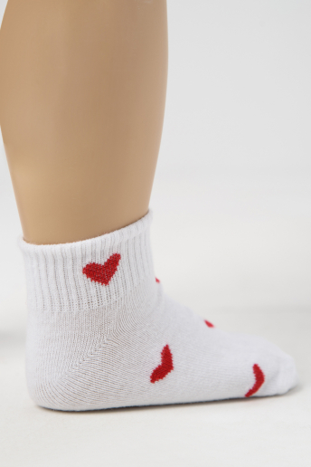 Детские носки стандарт Любимка (набор 3 пары) / белый