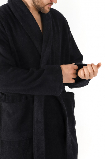 Халат мужской Комфорт-4 / Черый
