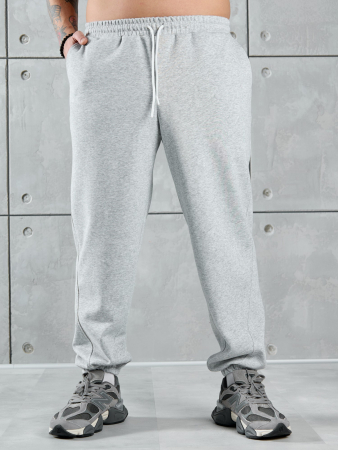 Мужские брюки Акс-2 / серый меланж