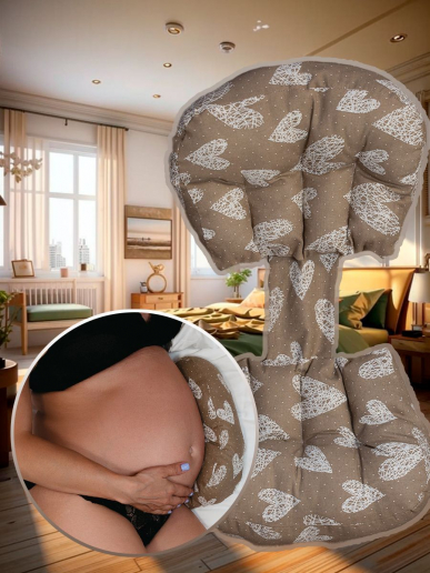 Подушка для беременных "Универсальная" / расцветки в ассортименте