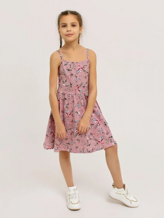 Детский сарафан "Кокетка" / Тёмно-розовый арт. дк169тр
