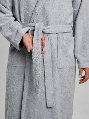 Халат мужской Комфорт-4 / светло-серый