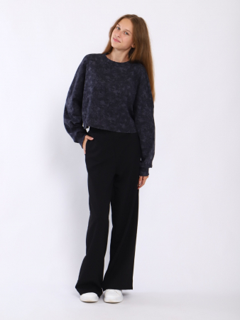 Детский лонгслив "Стар" / Графит