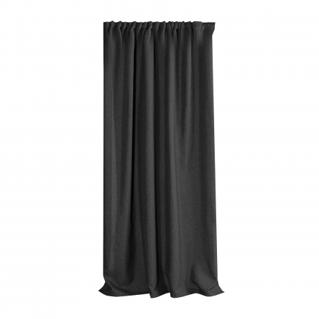 Комплект штор "Волшебная Ночь" Рогожка / Графит