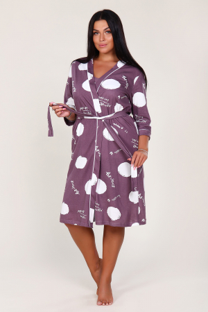 Женский комплект 515 / Сливовый