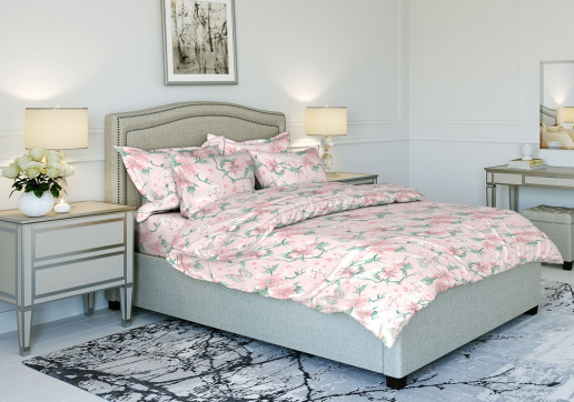 Постельное белье бязь / Фарфор 1 (ш.150 см)