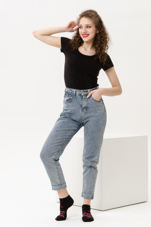 Носки стандарт женские Болтушка (набор 3 пары) / черный