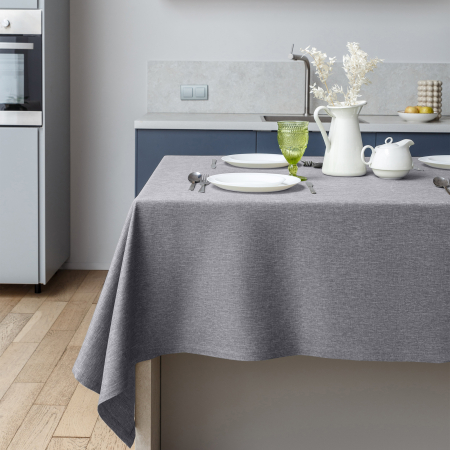 Скатерть рогожка "Волшебная Ночь" / Базальт (упаковка 2)