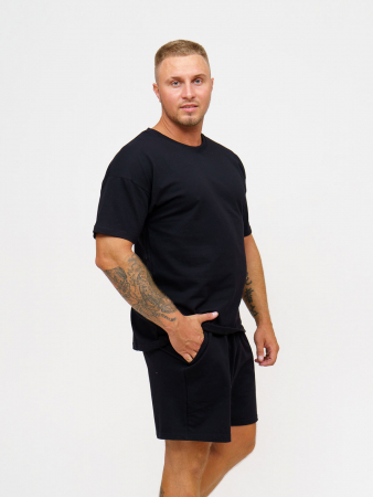 Мужской костюм мод.1677 / Черный