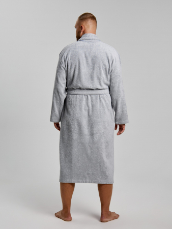 Халат мужской Комфорт-4 / светло-серый