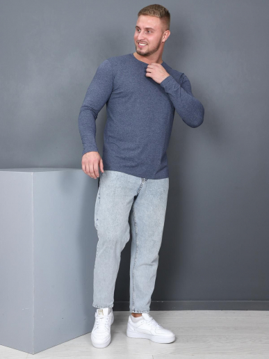 Мужской лонгслив Рейнир / индиго