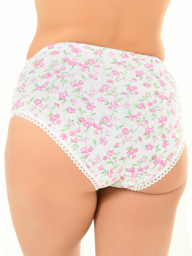Женский трусы женские с ажурной резинкой М-400