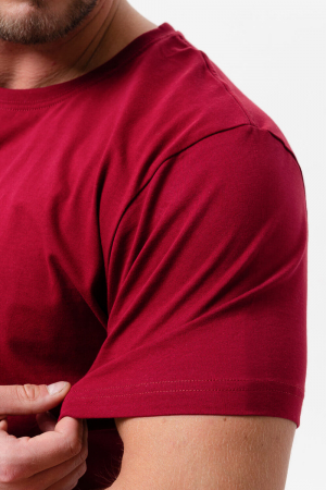 Футболка унисекс 8471/2 / бордо