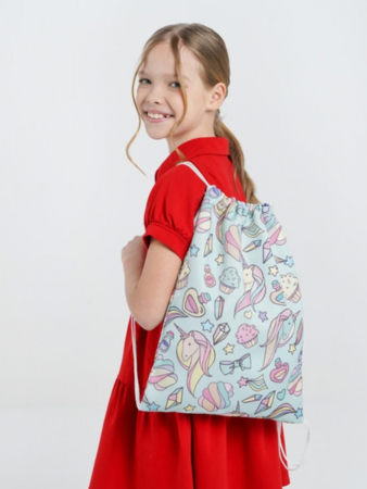 Мешок для обуви / Единороги