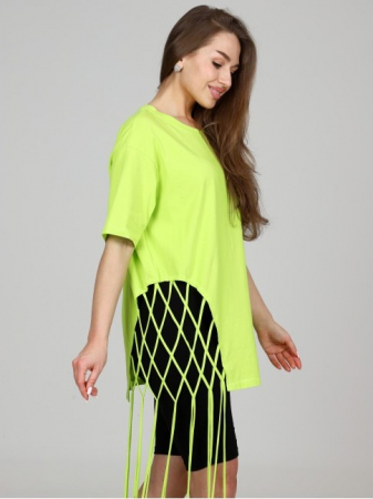 Женская футболка ДО-134.05 / Лайм