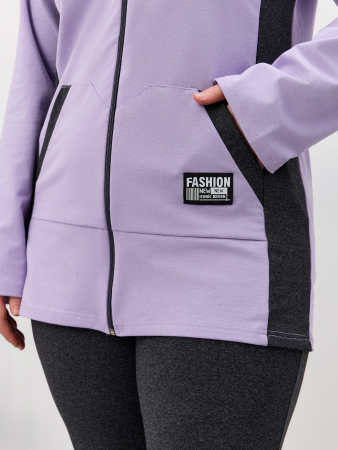Женский костюм с брюками 2146/2 / Сиреневый