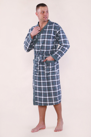 Мужской халат 804 / Артур, зеленый