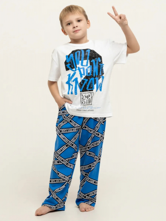 Детская пижама "Ответики" арт. дк353