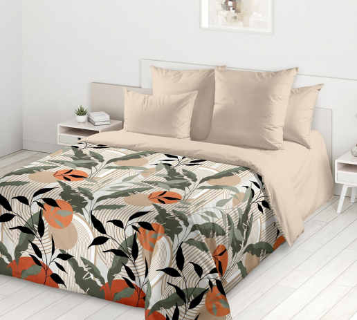 Постельное белье перкаль с одеялом / Дилара 1