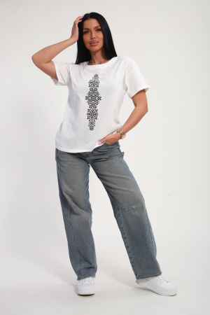 Женская футболка 85668 / белый