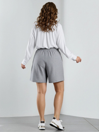 Женские шорты "Женский каприз-4" / серый